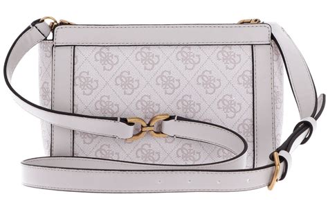 Guess Schultertasche Dagan Mini Crossbody Top Zip Dove Logo Modeherz