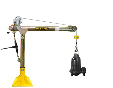 Tele Pro Telescoping Davit Crane OZ Lifting Products