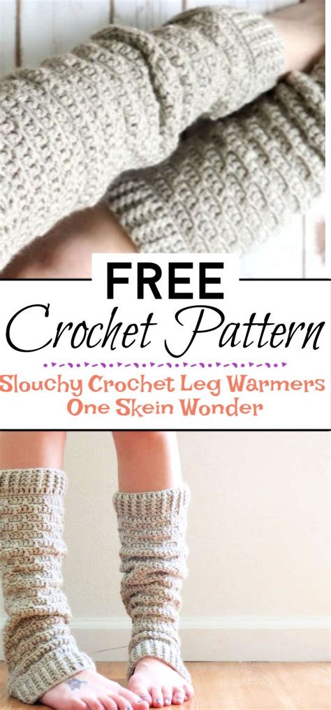 Pin On Free Crochet Leg Warmers Pattern