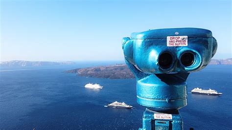 Let's Walk | Firostefani Village to Fira | Santorini Greece in October ...