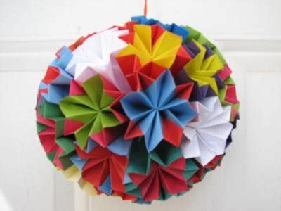 How To Make A Origami Kusudama Flower Ball Best Flower Site