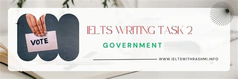 Ielts Writing Task 2 Government