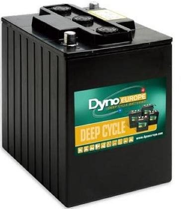 Dyno Deep Cycle 6DCS195 6V 240Ah Blei Batterie Mit Rundpol Nach DIN