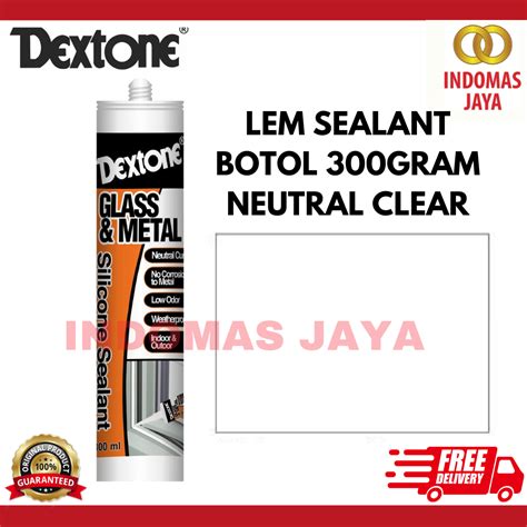 Jual Lem Sealant Botol Lem Silikon Lem Kaca Lem Sealant Netral