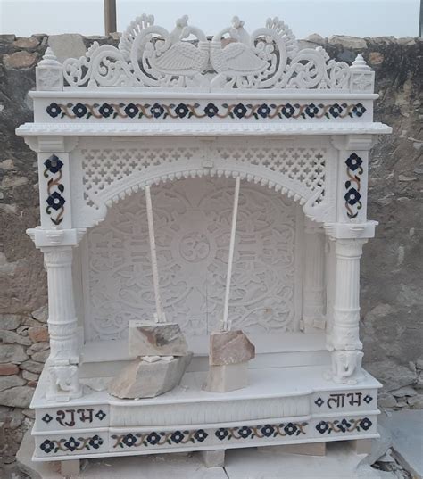 White Marble Temple Design Antique Size X Cm At Rs In Dausa