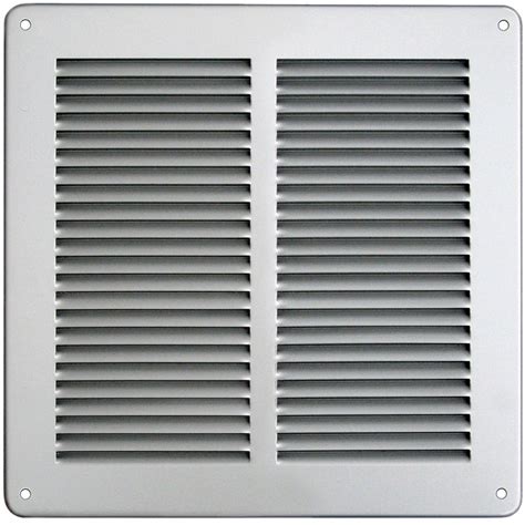 Grille Ventilation M Tal X Mm Couleur Aluminium