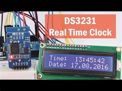 Arduino And DS3231 Real Time Clock Tutorial YouTube