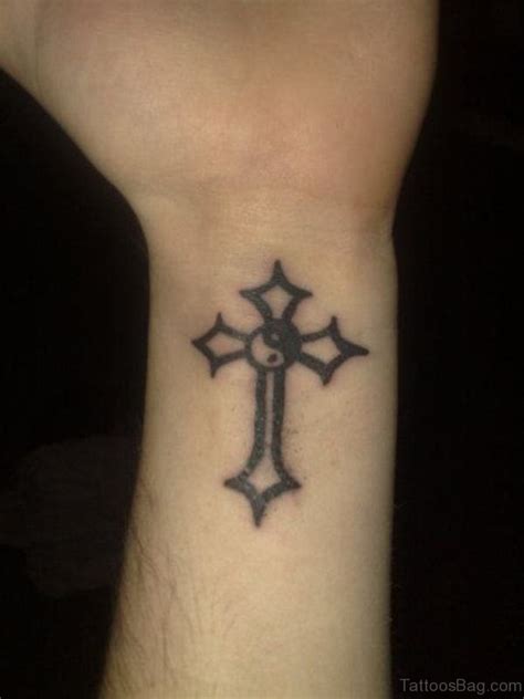 Phenomenal Cross Tattoos On Wrist