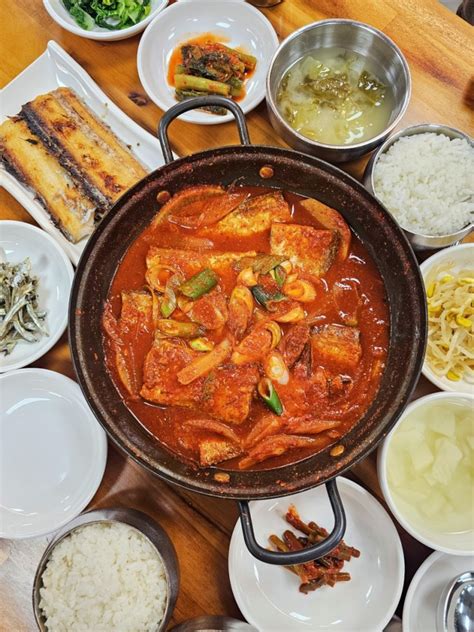 여수 이순신광장 백반 맛집 갈치조림and갈치구이가 맛있는 삼학집 네이버 블로그