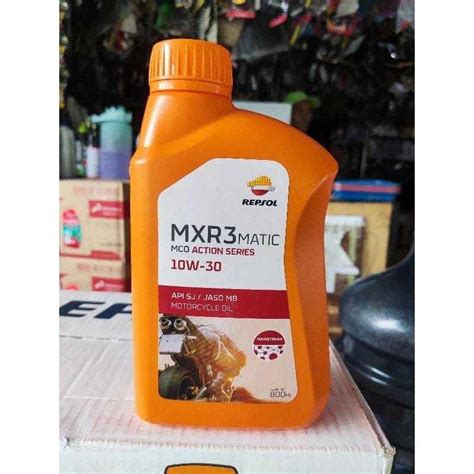 Jual Oli Mesin Repsol Mxr Matic W W Ml Original Resmi