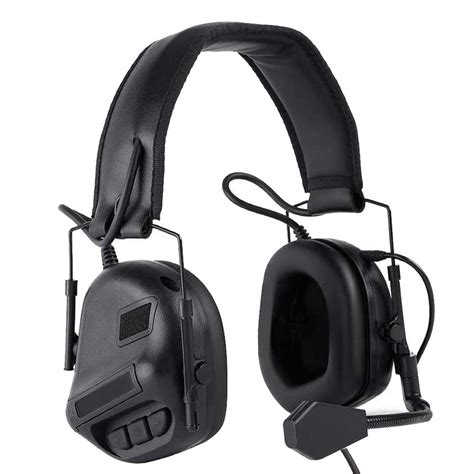 Atairsoft Tactical Headset Wargame Hunting Headphone Without Noise