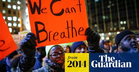 Eric Garner Black Lives Matter Says New York Mayor Bill De Blasio Video Us News The Guardian