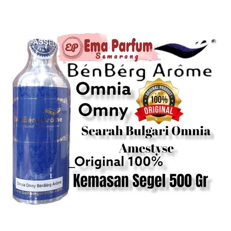 Jual SEGEL 500 GR BIBIT PARFUM OMNIA OMNY BY BENBERG AROME Shopee