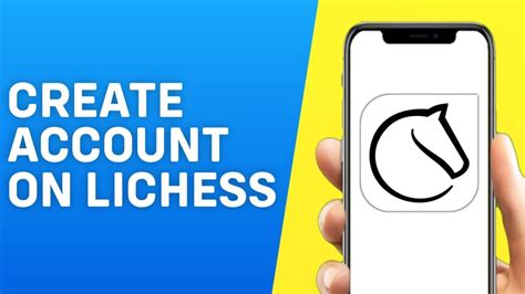 How To Create Account On Lichess Youtube