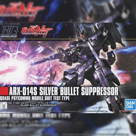 Jual Bandai Hg 1 144 Silver Bullet Suppressor Gundam Narrative Shopee