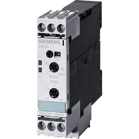 Siemens Sirius Rele Vigilancia Analogico 2 200kohm 240v Corriente