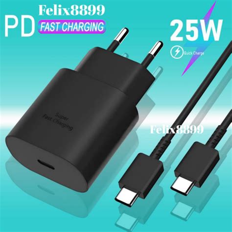 Jual Charger Samsung Galaxy A05 A05s A34 A54 M34 M54 5g 25w Usb C To C Super Fast Charging