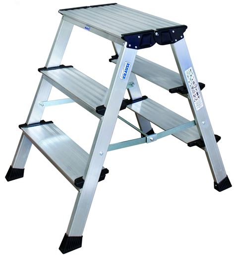 Подставка складная TREPPO 2x3 ступени артикул 126030 KRAUSE - купить в ...