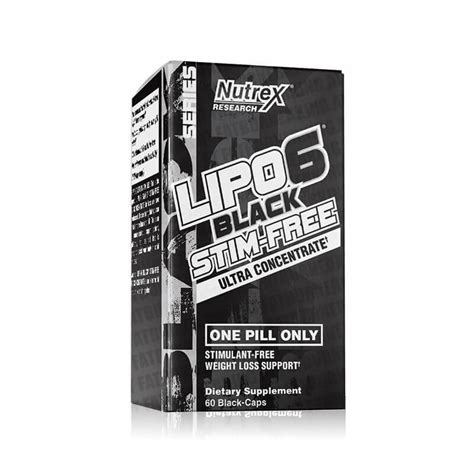 Nutrex Lipo Black Stim Free Ultra Concentrate Us Version Kapseln