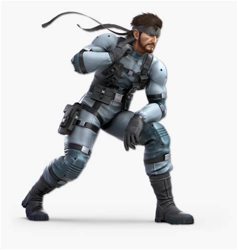 Snake - Snake Super Smash Bros Ultimate, HD Png Download - kindpng