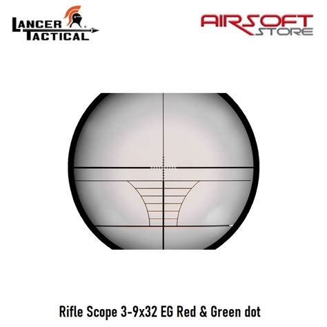 Rifle Scope X Eg Red Green Dot Airsoft Store