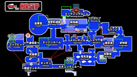 【amongus】the Airshipのタスク一覧と解説【新マップ】 Baskmedia