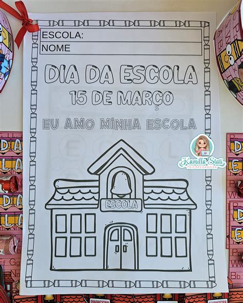 Kit Dia Da Escola Psicopedagoga Kamilla Stati