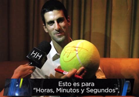 Gran Sorteo De Novak Djokovic En “horas Minutos Y Segundos” Hms