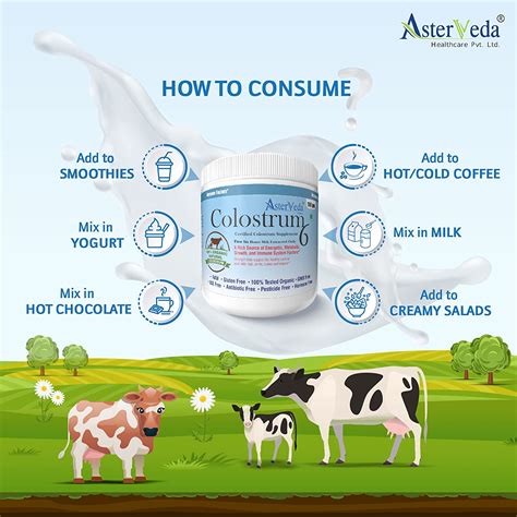 Colostrum (A2 Milk) Supplement Powder Online India | Asterveda