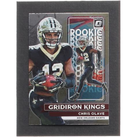 Chris Olave 2022 Donruss Optic Rookie Gridiron Kings 8 RC Pristine