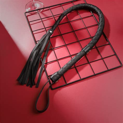 Le sexe de la fessée Bdsm Bondage Set Whip poignée avec une épée Lash Gay Fetish cheval adulte