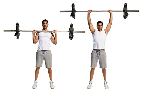 How To Overhead Press Complete Upper Body Strength Mens Fit Club