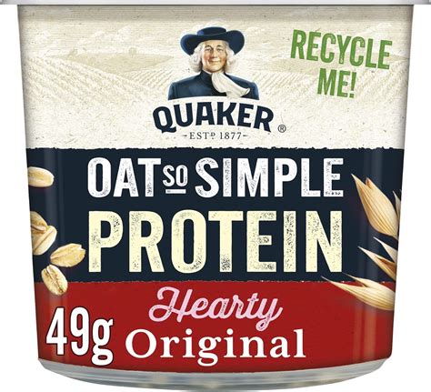 Quaker Oat Protein Original Porridge Pots X G Amazon Co Uk Grocery