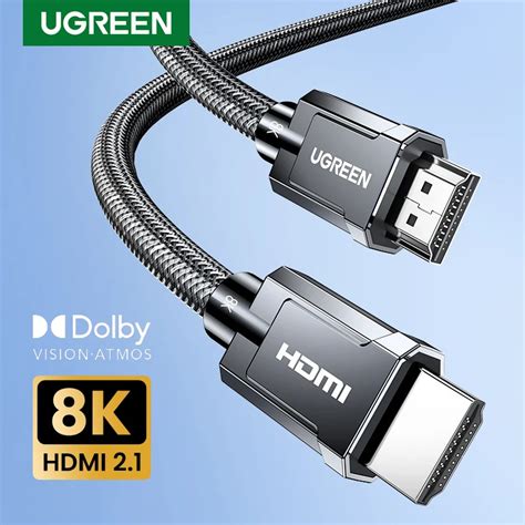 Cabo Hdmi Para Tv Box - Cabo HDMI UGREEN 8K 8K @ 60Hz Para TV Box PS5 Ultra Alta Velocidade ...