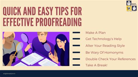 Quick And Easy Tips For Effective Proofreading English Medium