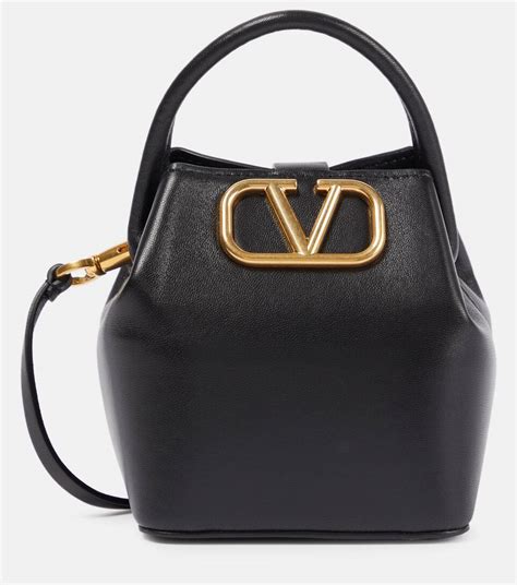 Valentino Garavani Vsling Mini Leather Tote Bag Mytheresa