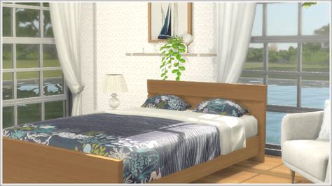 Atlantic Double Bed The Sims 4 Build Buy Curseforge