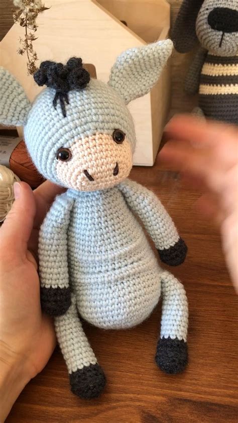 Crochet Pattern Donkey / Amigurumi Donkey / Pdf Pattern | Etsy [Video ...