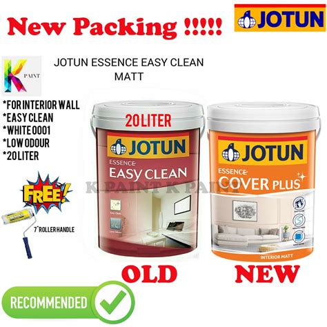 JOTUN EASY CLEAN WHITE 0001 20L Shopee Malaysia