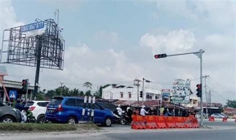 Desain Jembatan Layang Simpang Garuda Sakti Masih Tunggu Arahan Pusat