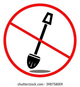 No Cleaning Sign Isolated On White Stock Vector Royalty Free