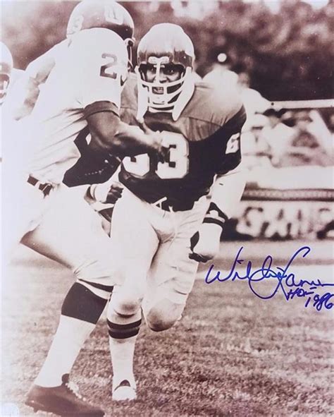 Willie Lanier autographed 8x10 Photo (Kansas City Chiefs)