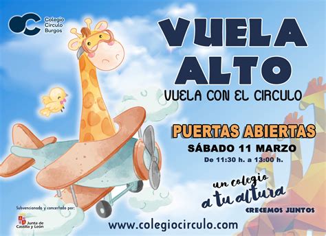 Colegio C Rculo On Twitter Si Quieres Volar Alto Ven Al C Rculo El