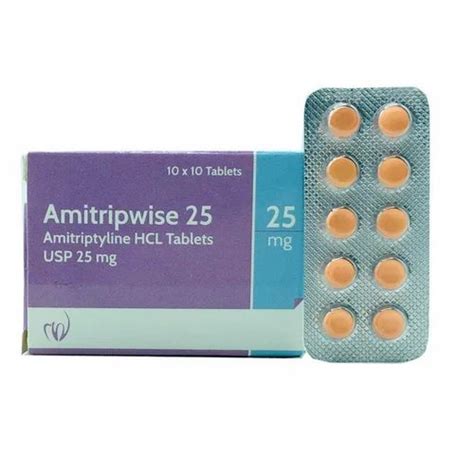 Amitriptyline Hydrochloride Tablets Mg At Rs Stripe