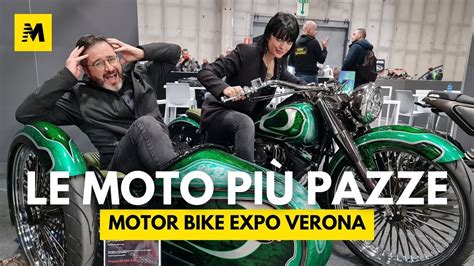 Le moto più PAZZE del Motor Bike Expo 2023 YouTube