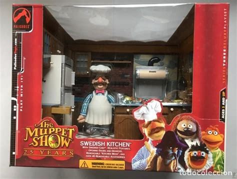 The Muppet Show 25 Years The Swedish Chef Kitchen Playset 2003