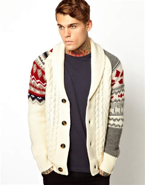 Lyst - Eleven Paris Vyuri Cardigan in White for Men