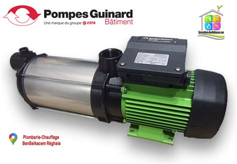 Pompe Guinard 3 Turbine Silencieuse ASPRI 15 Plomberie Chauffage