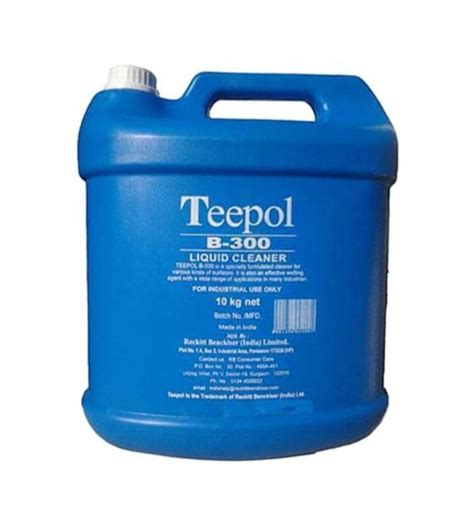 Teepol B 300 Liquid Cleaner At ₹ 1299bottle Floor Cleaner In New