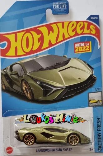 Hot Wheels Lamborghini Sián Fkp 37 2022 Factory Fresh 85 250